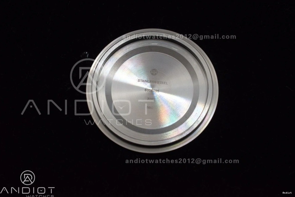 Edition A32111 1:1 Blue Mark Dial Pilot IW328203 on Leather ZF XX Best Dark Strap Blue 1203